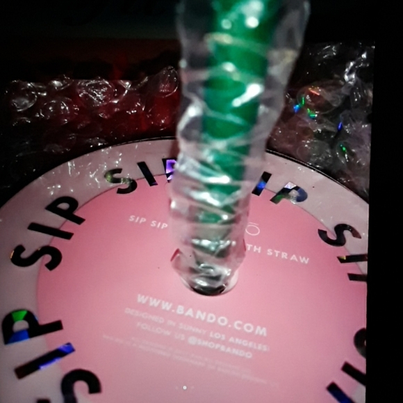 NEW NEVER USED BAN.DO Sip Sip Tumbler With Straw - Picture 2 of 3